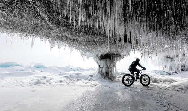 cycling in winter