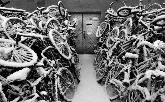 I think this winter bike thing has gone a bit too far