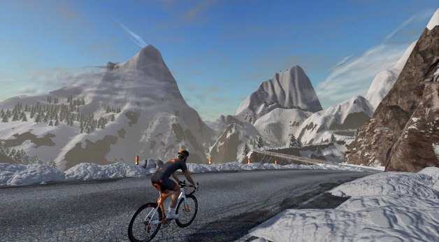 Zwift mountain expansion route