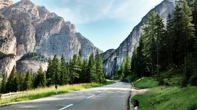 Cycling in Dolomites